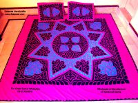 Applique Sindhi Bed Sheets